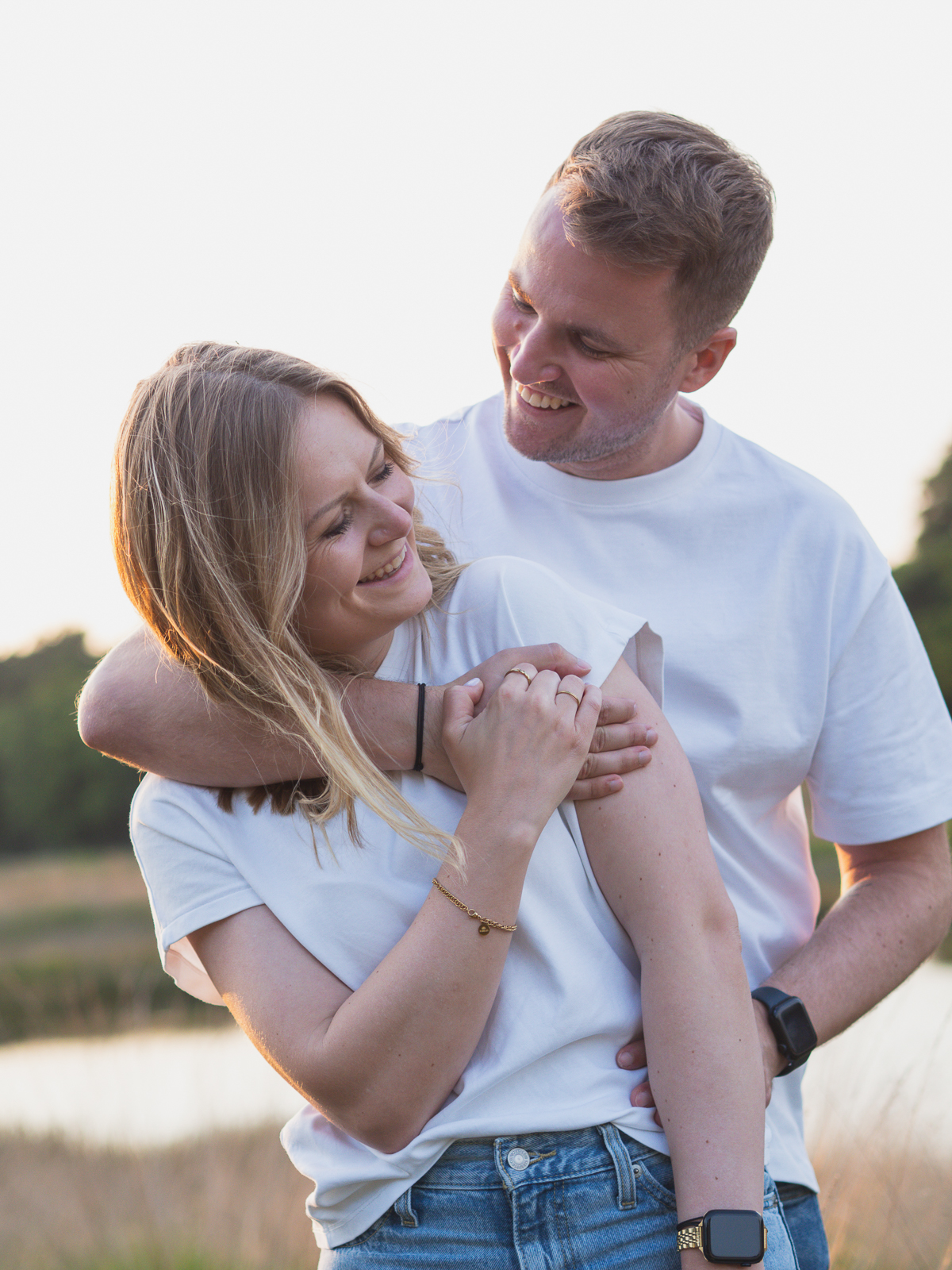 Coupleshooting Herten - lachendes Pärchen