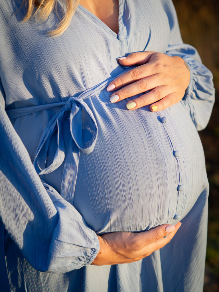 Nahaufnahme Babybauch